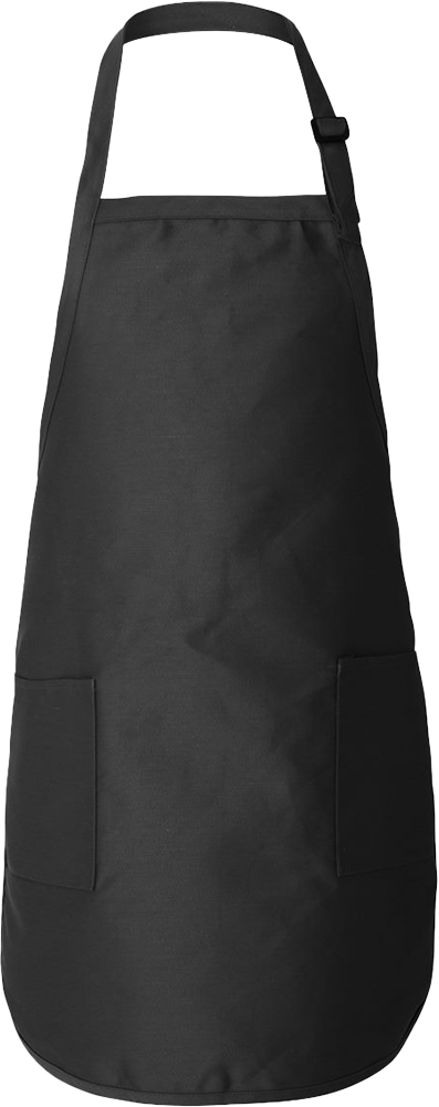 Q-Tees Full-Length Apron with Pockets