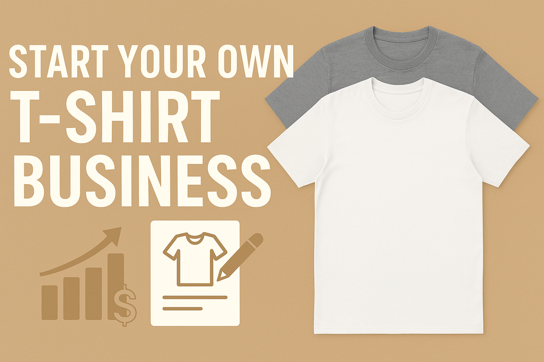 How to Start Your Own T-Shirt Business from Scratch (and Actually Make Money)