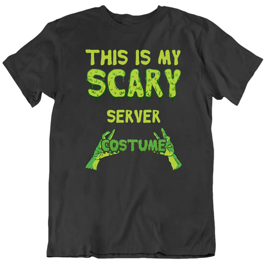 Customizable This Is My Scary Custom Occupation Job Title Zombie Hands Personalized Halloween Premium Quality Unisex Gift T Shirt