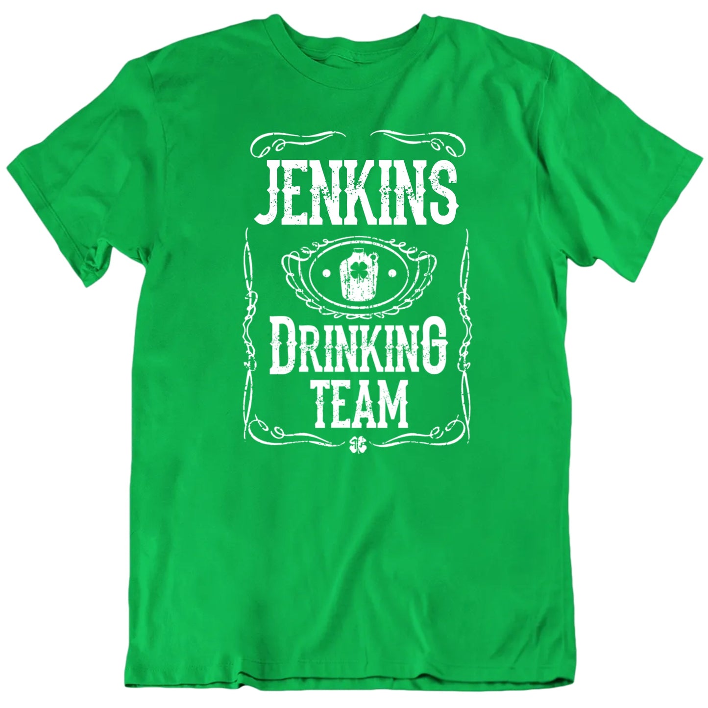 Custom Name Drinking Team St. Patrick's Day Personalized Premium Quality Gift Unisex T Shirt