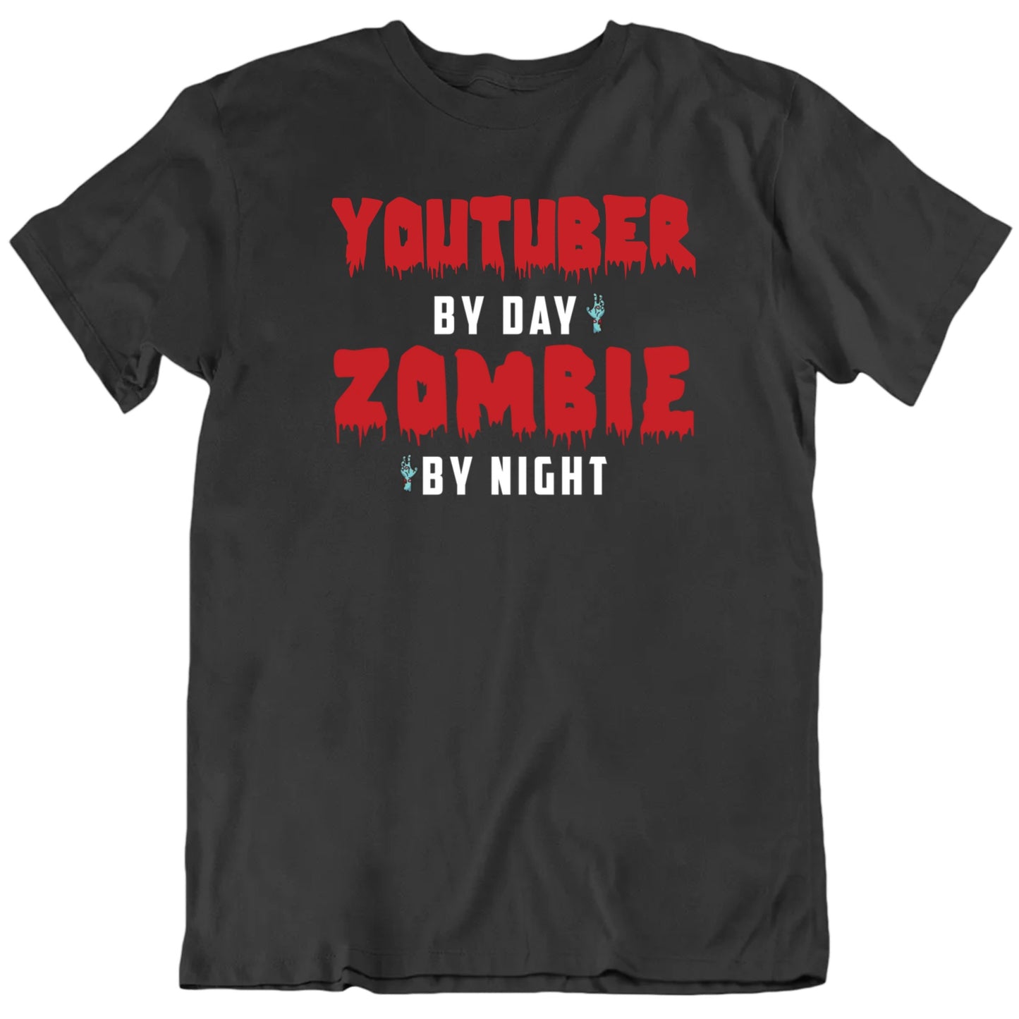 Customizable Worker By Day Zombie By Night Custom Occupation Job Title Personalized Premium Quality Unisex T shirt