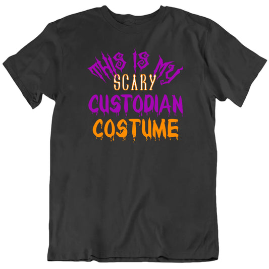 Customizable This Is My Scary Custom Occupation Job Title Personalized Halloween Premium Quality Unisex Gift T Shirt