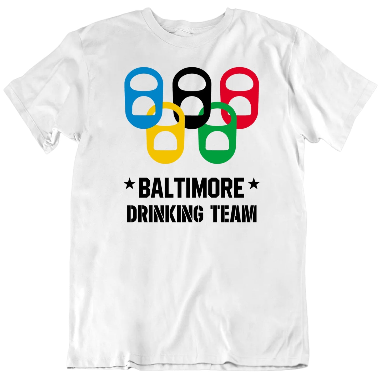 Customizable Drinking Team Custom City Beer Tabs Personalized Gift Unisex T shirt