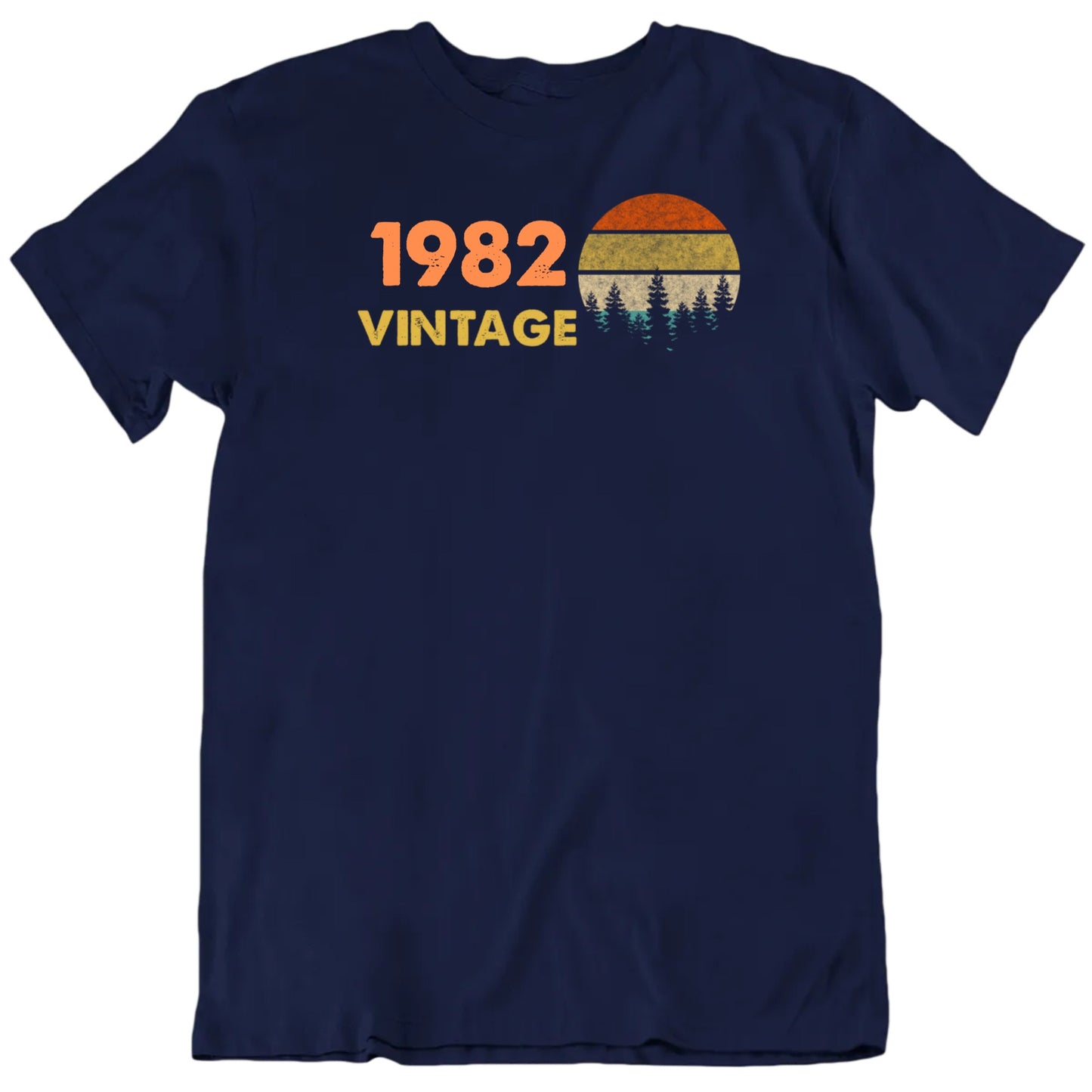 Vintage Birth Year Customizable Quality Premium Personalized Unisex Gift T shirt