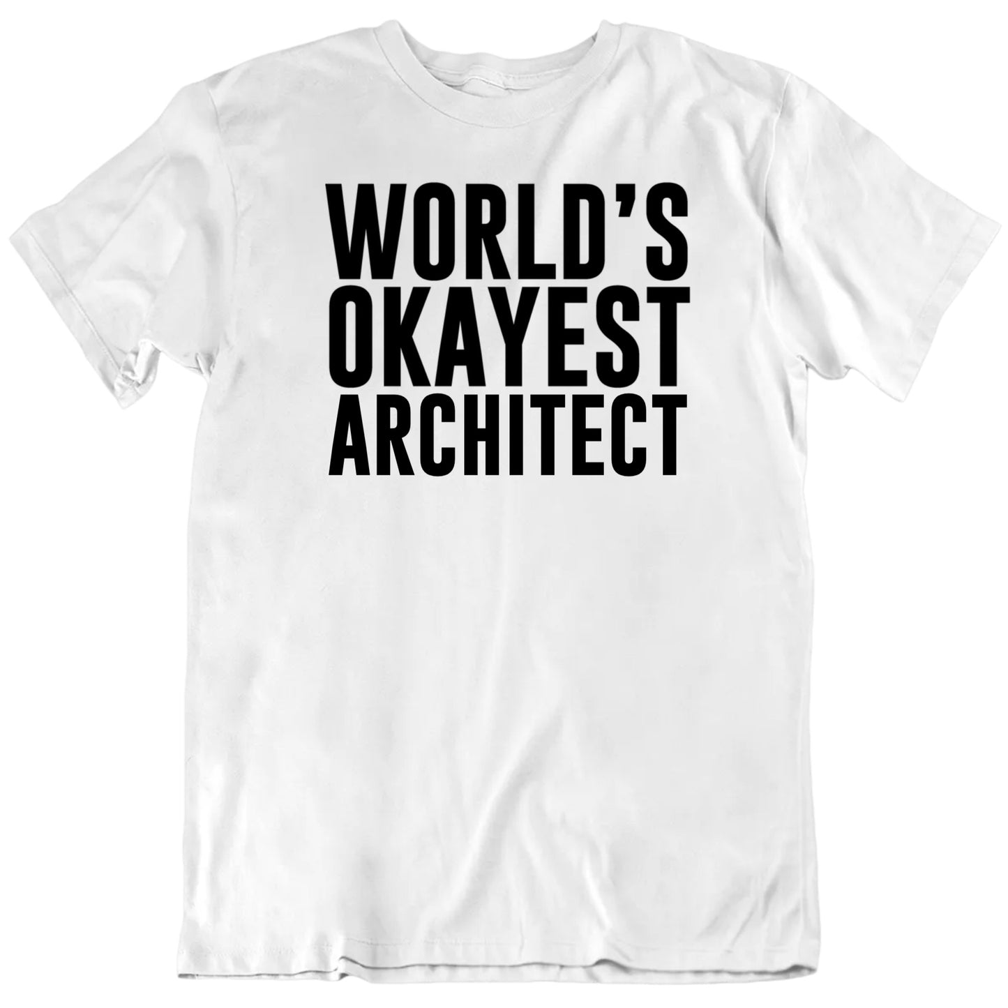 Customizable World's Okayest Worker Custom Occupation Personalized Premium Quality Unisex T shirt