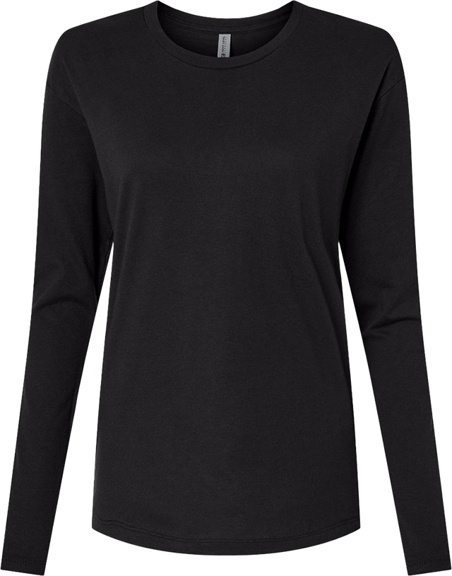 Next Level Women's Cotton Relaxed Long Sleeve T-Shirt