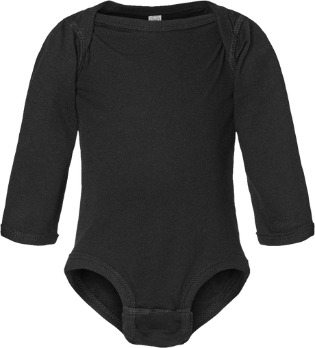 Rabbit Skins Infant Fine Jersey Long Sleeve Bodysuit