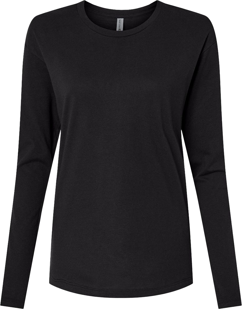 Next Level Women's Cotton Relaxed Long Sleeve T-Shirt