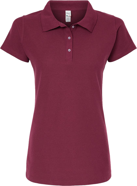 M&O Women's Soft Touch Polo
