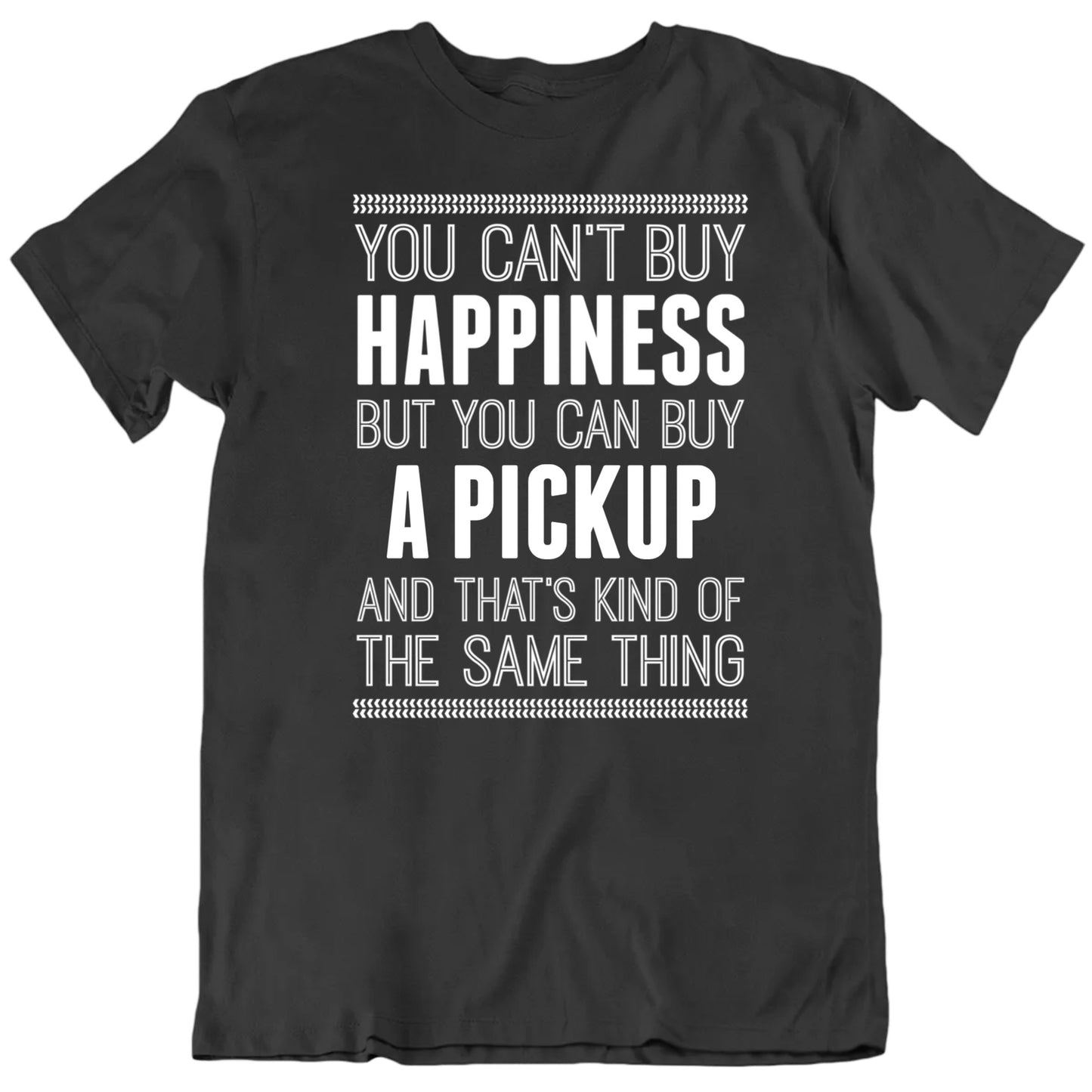 Customizable You Can't Buy Happiness But You Can Buy A Car Personalized Quality Cotton Gift Unisex T Shirt