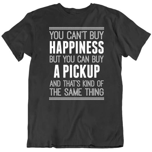 Customizable You Can't Buy Happiness But You Can Buy A Car Personalized Quality Cotton Gift Unisex T Shirt