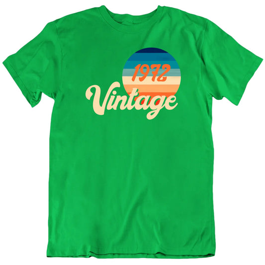 Vintage Birth Year Customizable Personized Premium Quality Unisex Gift T shirt