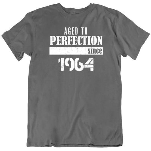 Aged To Perfection Since Custom Birth Year Unisex Premium Quality Birthday Anniversary Gift T shirt