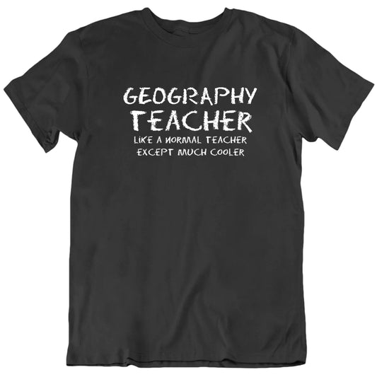 Customizable Like A Normal Teacher Except Much Cooler Custom Subject Personalized Premium Quality Unisex T shirt